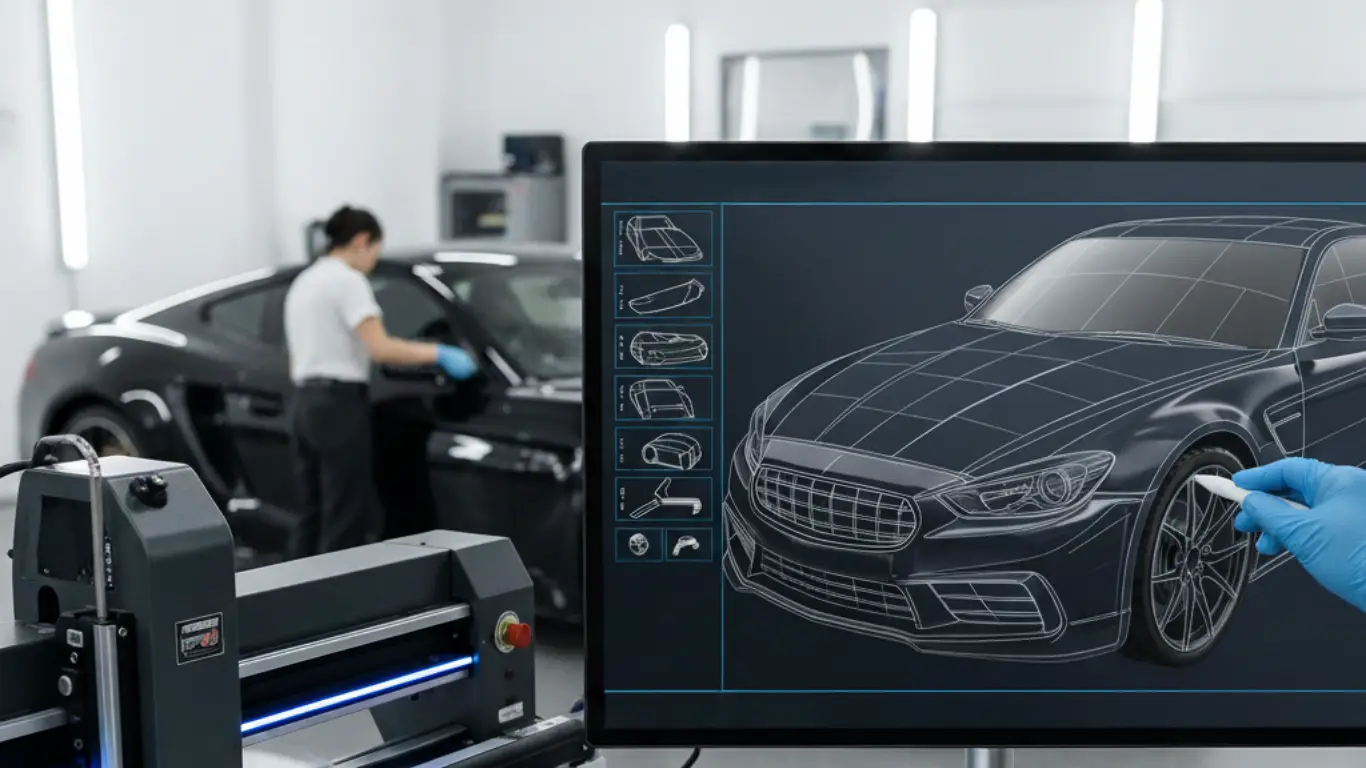 Araca Özel Hazır Kesim PPF